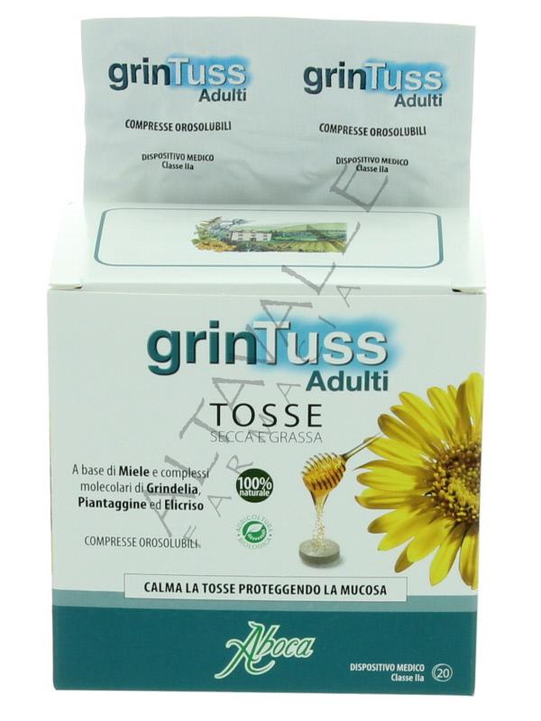 Aboca grintuss adulti compresse a € 12,24 su Altavalle Farmacia