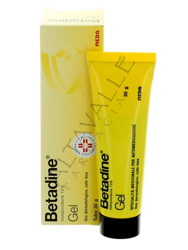 Betadine gel a € 8,30 su Altavalle Farmacia