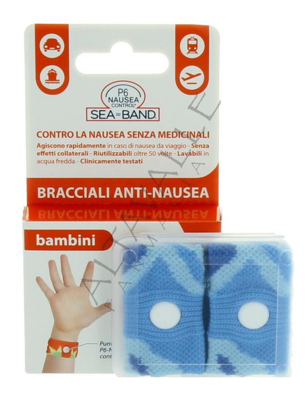 P6 Nausea Control Bracciale Antinausea Bambini 2 Pezzi