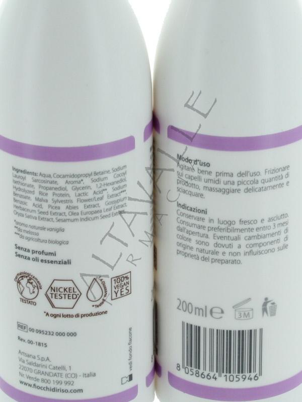 FIOCCHI DI RISO DETERGENTE CAPELLI DELICATO 200 ML