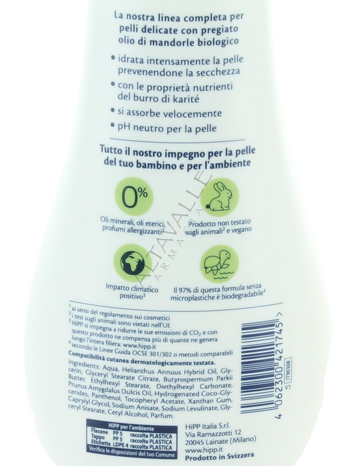 HiPP Linea Cosmetica Neonato Crema Viso Idratante e Protettiva 50 ml