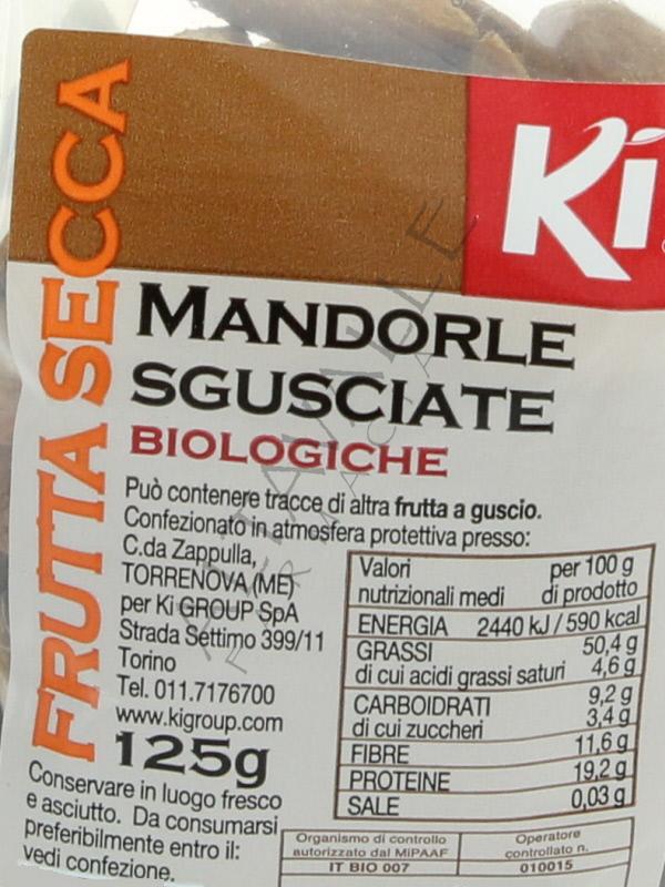 Mandorle sgusciate - 125 g