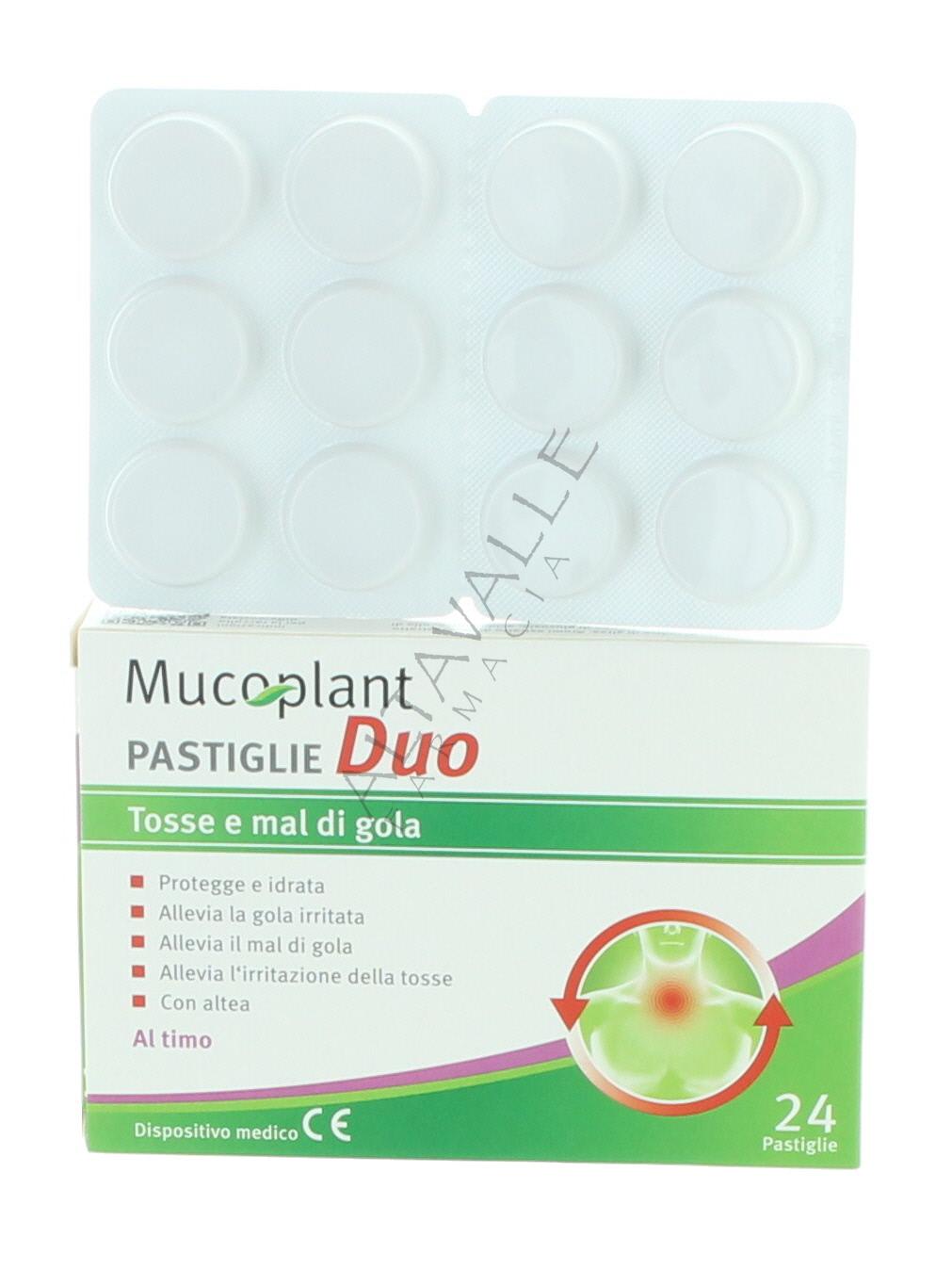 Dr theiss mucoplant duo pastiglie timo a € 5,10 su Altavalle Farmacia