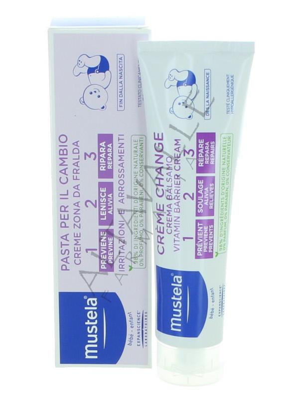 Mustela pasta per il cambio 1 2 3 a € 11,90 su Altavalle Farmacia