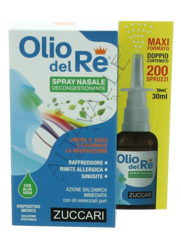 Olio del re spray nasale a € 9,45 su Altavalle Farmacia