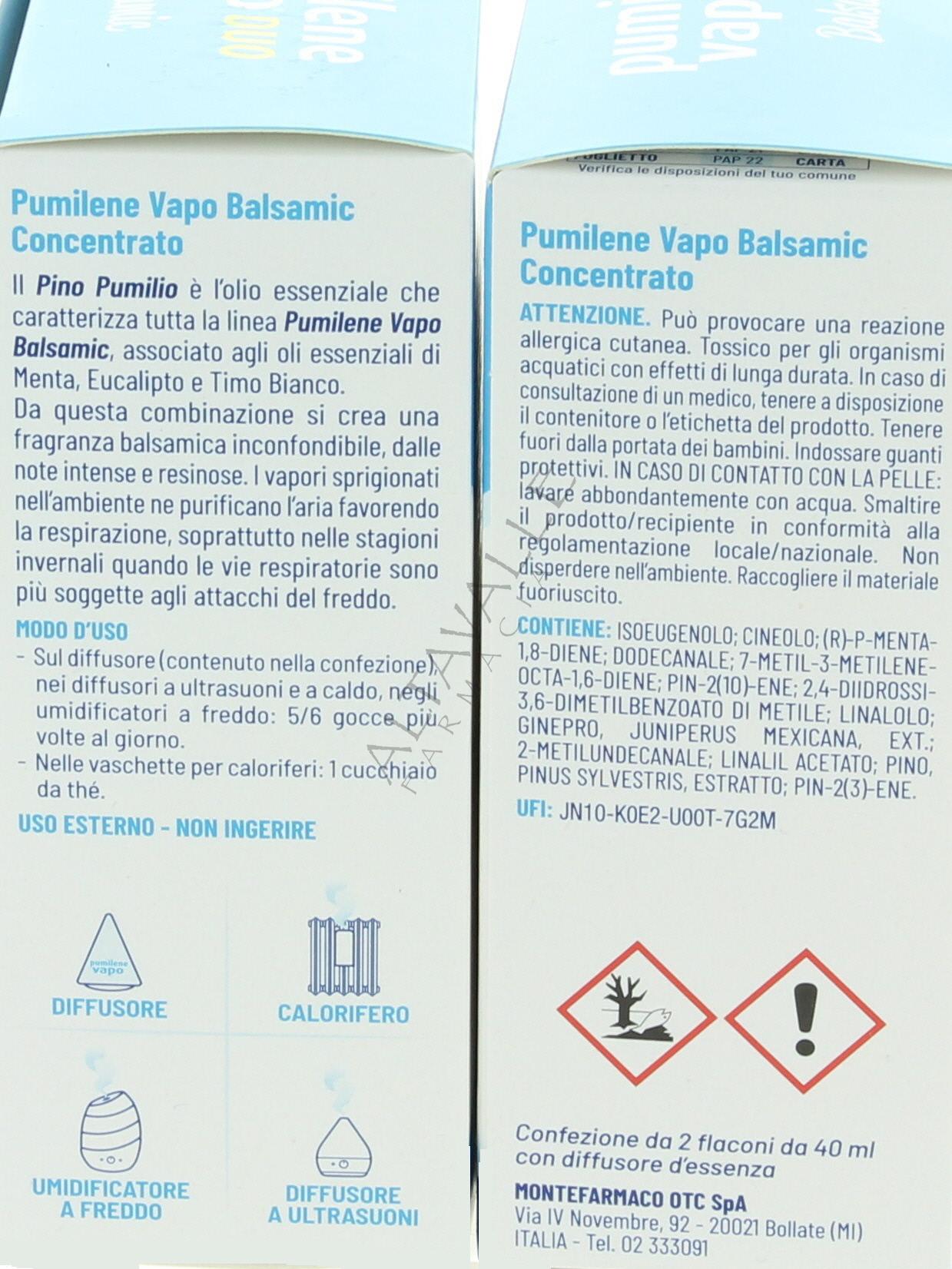 Pumilene Vapo Concentrato Balsamic Essenze