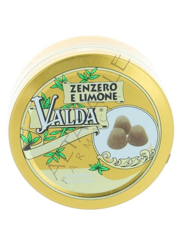 VALDA ZENZERO E LIMONE SENZA ZUCCHERO 50G