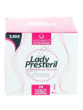 LADY PRESTERIL ASSORBENTI DOPOPARTO POST PARTO 12 PZ COTONE